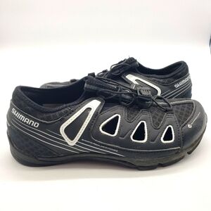 𝅺shimano Men EU 38 US 5.2 Black Biking Shoes CT46LW